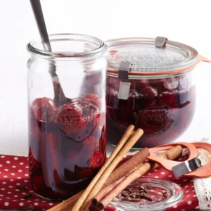 WECK Silindir Serisi 340 ml Saklama ve Konserve Kavanozu