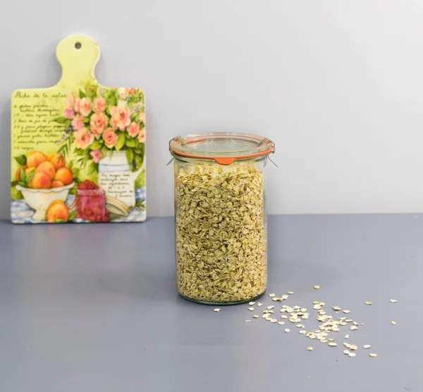 WECK Mold Serisi 1050 ml Saklama ve Konserve Kavanozu