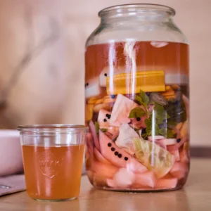 WECK Kavanoz Silindir Serisi 3000 ml Saklama ve Konserve Kavanozu