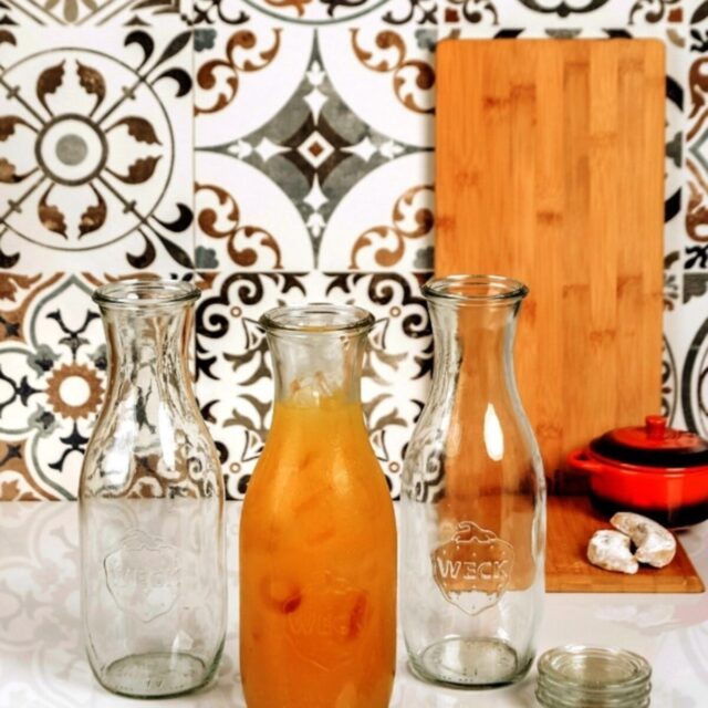 WECK 1062 ml Juice Kavanoz Set (3 Adet) 766