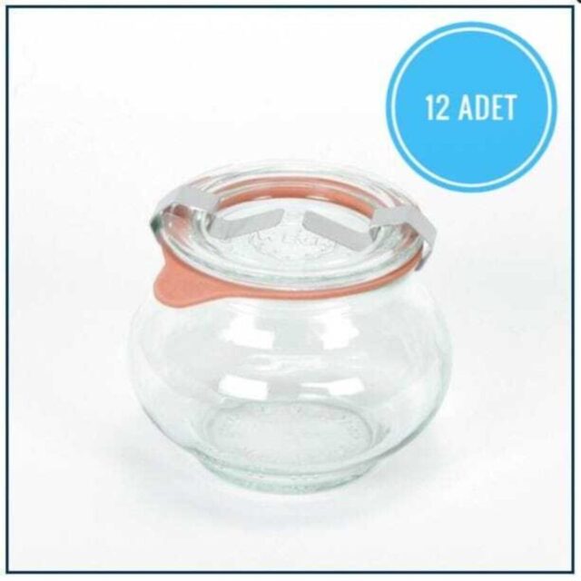WECK 220 Ml Deco Kavanoz Set ( 12 Adet )