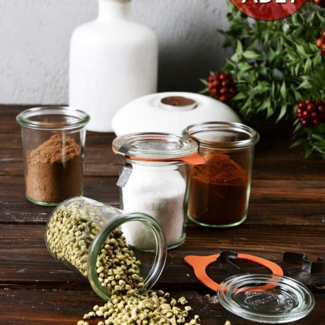 WECK 160 Ml Cam Saklama Kavanoz Seti (6 Adet)