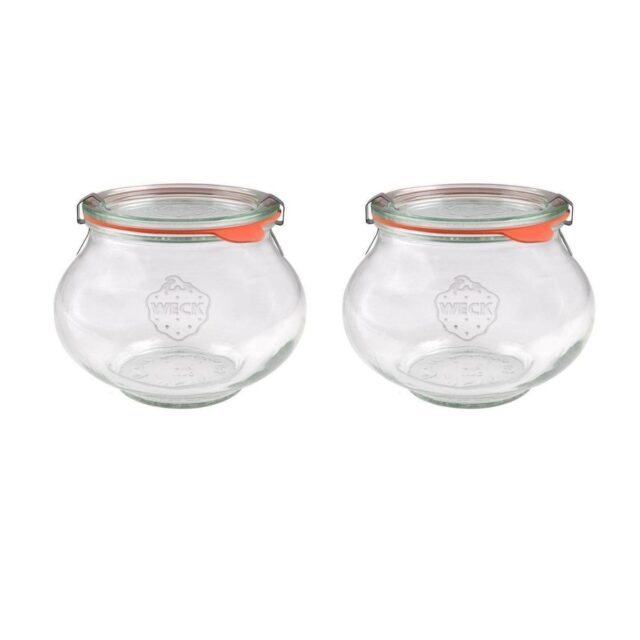 WECK 1062 Ml Deco Kavanoz Seti (2 Adet)