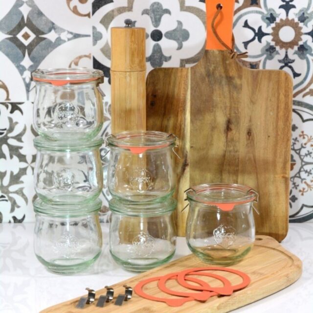 WECK 370 Ml Lale Kavanoz Set (6 Adet) 746