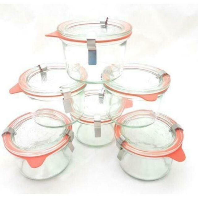 WECK 200 ml Mold Saklama Ve Konserve Kavanozu (6 Adet) Wcktop