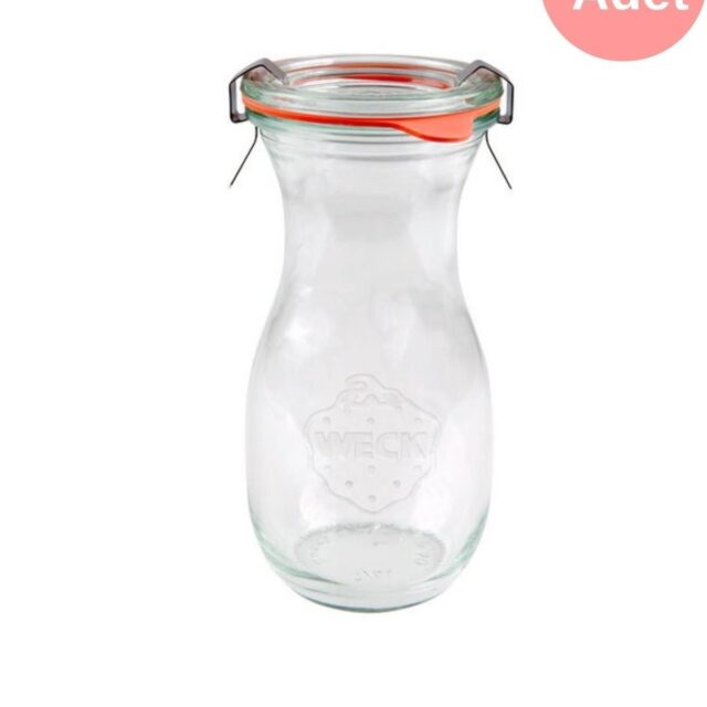 WECK 290 ml Cam Juice Kavanoz Seti (12 Adet)