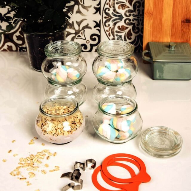 WECK 220 ml Deco Kavanoz Set (6 Adet) 902